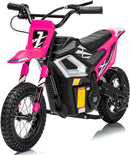 24V Children's Electric Dirt Bike, Speeds Up to 14 MPH, Mini Electric Motorcycle with 2.75-inch Wheels