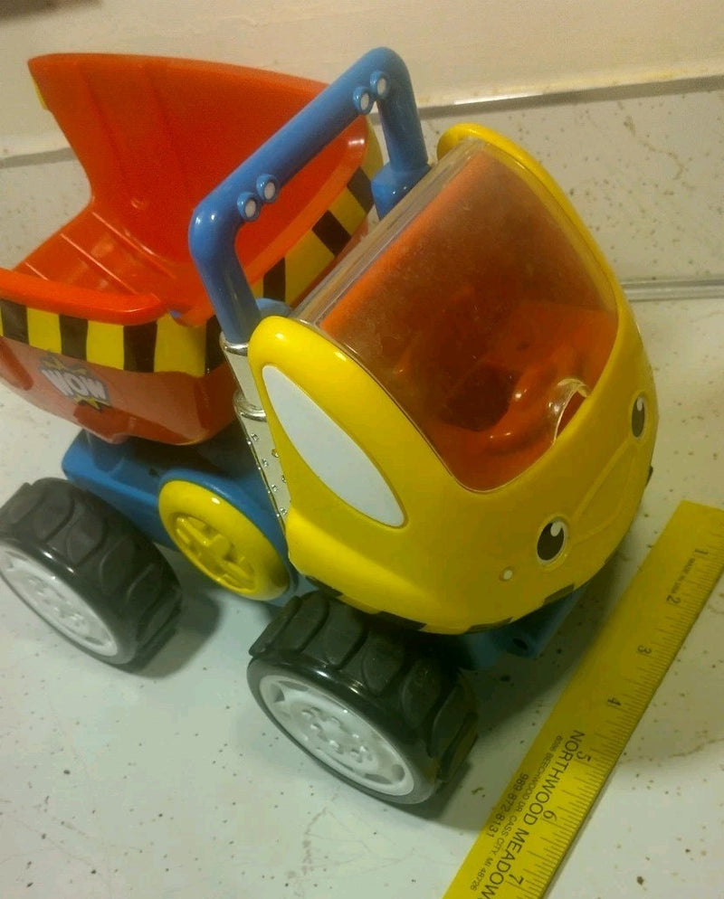 Dustin Push-and-Go Dump Truck with Realistic Sounds