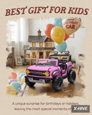 24V Extra Large Electric Ride-On Vehicle with Metal and PP Plastic Construction
