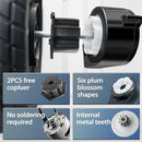 24V RS555 Drive Motor Gearbox 2-Pack for Kids Ride-On Vehicles