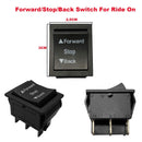 Set of 2 Forward and Reverse Shift Switches for Kids' Ride-On Toy Accessories