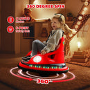 Toddler Bumper Car, 1.9Mph Max Speed, 12V Electric, 360° Spin Fun Vehicle