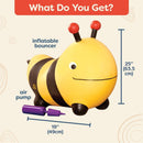 Inflatable Bumblebee Bounce House with Air Pump – Designed for Ages 18 and Up