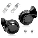 12V Dual Snail Horn Set for Cars, Bikes, and Boats