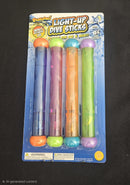 Glow-in-the-Dark Dive Sticks Light Show Set for Pool Parties - 4 Pack