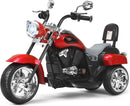 Battery-Operated 6V Chopper Motorcycle for Kids with Horn and Headlight