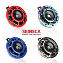 12V High-Volume Waterproof Metal Twin Grill Car Horn in Gold