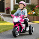 Mini Electric Motorcycle for Kids with LED Lights and 6V Battery Power