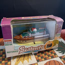 Ideal Toys BOATERIFIC Motorized Sea Wolf Diesel Yacht 1968 - vintage box condition