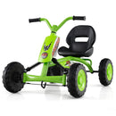 4-Wheel Pedal Go Kart for Kids with Steering Handlebars
