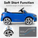 INFANS Audi SQ8 Electric Ride-On Car in Blue for Ages 3+
