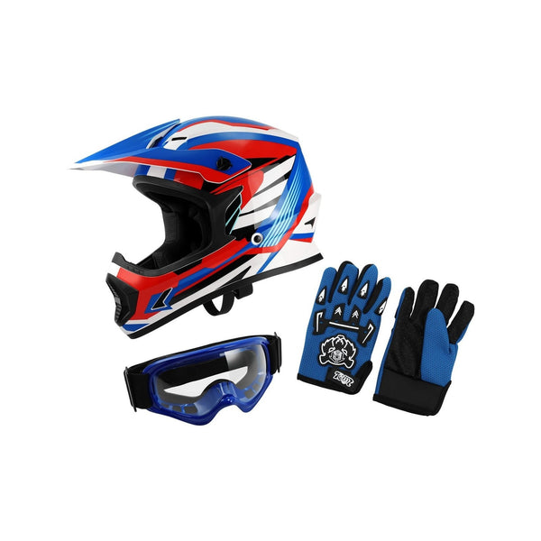 boys motorcycle helmets HHH DOT Youth Helmet | Orange Camo Meet or exceeds FMSS Ilm Youth Kids Atv Motocross