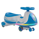 Flybar Kid Trax 6V Wiggle Car in Turquoise Blue for Children Aged 3 to 8