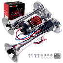 Powerful 150dB 12V Air Train Horn with Compressor for Vehicles
