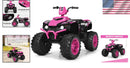 Pink 12V Kids ATV - Perfect Electric Ride-On for Exciting Adventures
