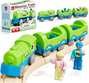 Dinosaur-Themed Electric Train Set for Young Children