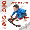 Red Self-Propelled Drift Racer Toy for Kids Aged 4-9 - Outdoor Fun
