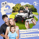 24V Electric Ride-On Car for Kids with 400W Motor, Remote Control, 4-Wheel Suspension, and Bluetooth