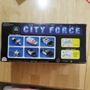 City Force Fire Department Battery-Powered Fire Truck with Sounds and Lights