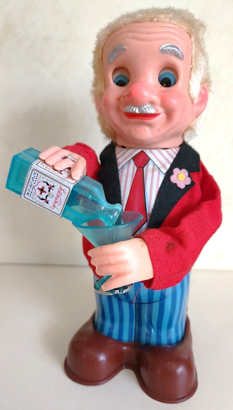 Vintage Battery Operated Tin Toy by Yonezawa Japan