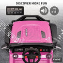 Electric Ride-On Car for Kids Ages 3+, Remote-Controlled Toy Vehicle