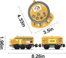 Kids' Electric Train Set with Realistic Sounds and Lights