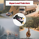 600DB 12V Dual Electric Air Horn for Trucks - Super Loud Sound