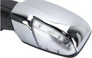 Chrome Left Side Door Mirror Assembly for 2013 Dodge Ram 1500 2500 3500