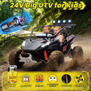 24V Electric UTV for Kids - 2-Seater Ride-On Car with 4x200W Motors for Off-Road Adventures
