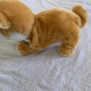 Interactive Orange Plush Cat Robot Toy