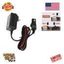 12V Power Wheels Charger in Gray/Orange - Promotes Secure Battery Charging