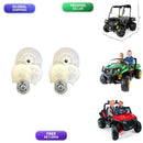 Peg Perego RZR/Gator 12V Motor Gearbox Replacement Kit in White