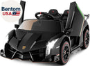 12V 4WD Electric Lamborghini Veneno Ride-On Car for Two Kids