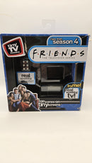 Friends Tiny TV Classics Season 4 Functional Remote-Controlled Miniature TV by Basic Fun 2021