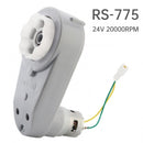 High-Speed 775 DC Motor Gearbox 18V-24V for Ride-On Toy Cars, Single Unit
