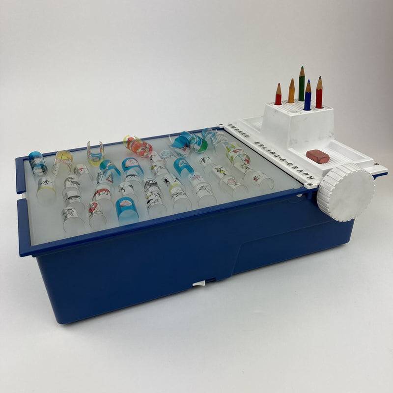 Vintage 1963 Electric Enlarg-A-Graph Drawing Aid Model 4108 Mint in Box
