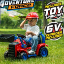 Adventure Force 6V Electric Ride-On Toy with Functional Front Loader for Ages 1.5+