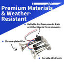 12V 600DB Dual-Tone Metal Air Horn for Trucks and Cars