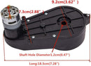 Compact 12V DC Motor Gearbox for Effortless Installation in Kids Ride-On Cars