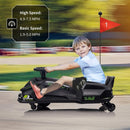 12V Electric Drift Car for Kids with Brushless Motor, 5MPH Speed, 5 Wheels, and LED Music