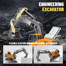 SJYN 13-Inch Remote Control Excavator Toy