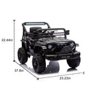 12V Electric Ride-On Truck for Kids with Parental Control and 2WD Suspension