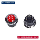 Red Round Start Switch Button for Ride-On Cars