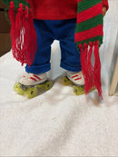 Rare 14" ROLO Bear Roller Skating Toy - Battery Operated and Tested