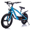 300W Kids Electric Dirt Bike with 16in Wheels, 12.43 MPH Speed, Power Display, and Brakes