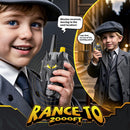 Black Bat Walkie Talkies for Kids with Flashing Eye Lights