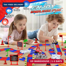 Spider-Themed Race Track and Monster Truck Playset for Kids Ages 3-8