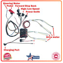 24V Ride-On Toy Wiring Harness Upgrade Kit with 2.4G Control Box