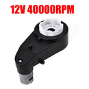 RS550 Electric Gearbox for 12V 40000RPM DC Motor - Kids Car Toy Component