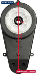 Set of 2 Kids Ride-On Car Gearbox with 550 12V Motor at 40000RPM